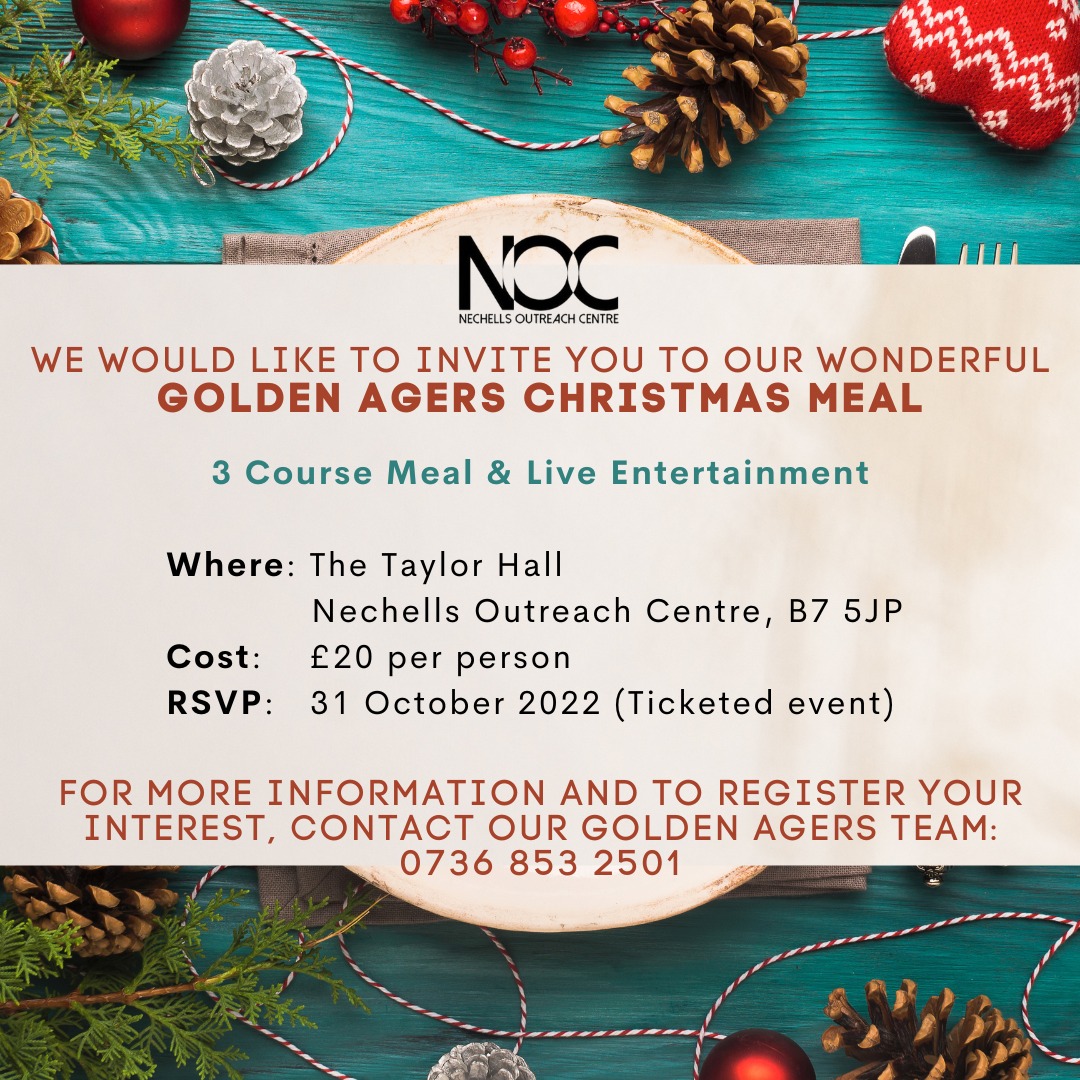 NOC Golden Agers Christmas Meal